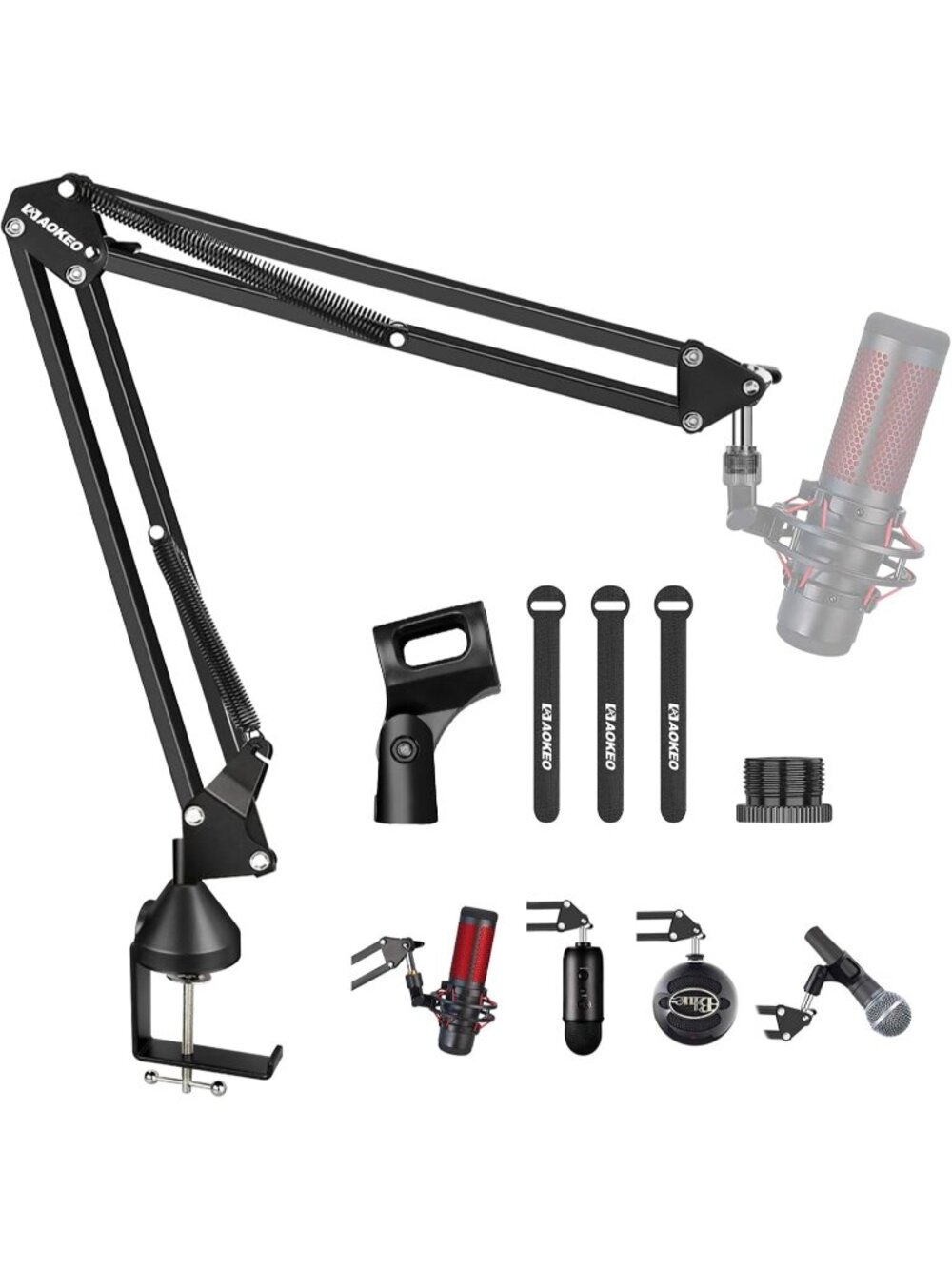 New Microphone Arm AK-35 Microphone Desk Stand